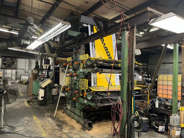 65” Width, 4-Color Wolverine Stack Press, XTRA LONG Repeat