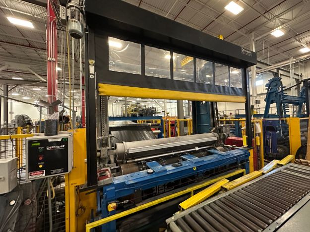 Used Slitter Rewind, Cameron 2-Drum Rewinder